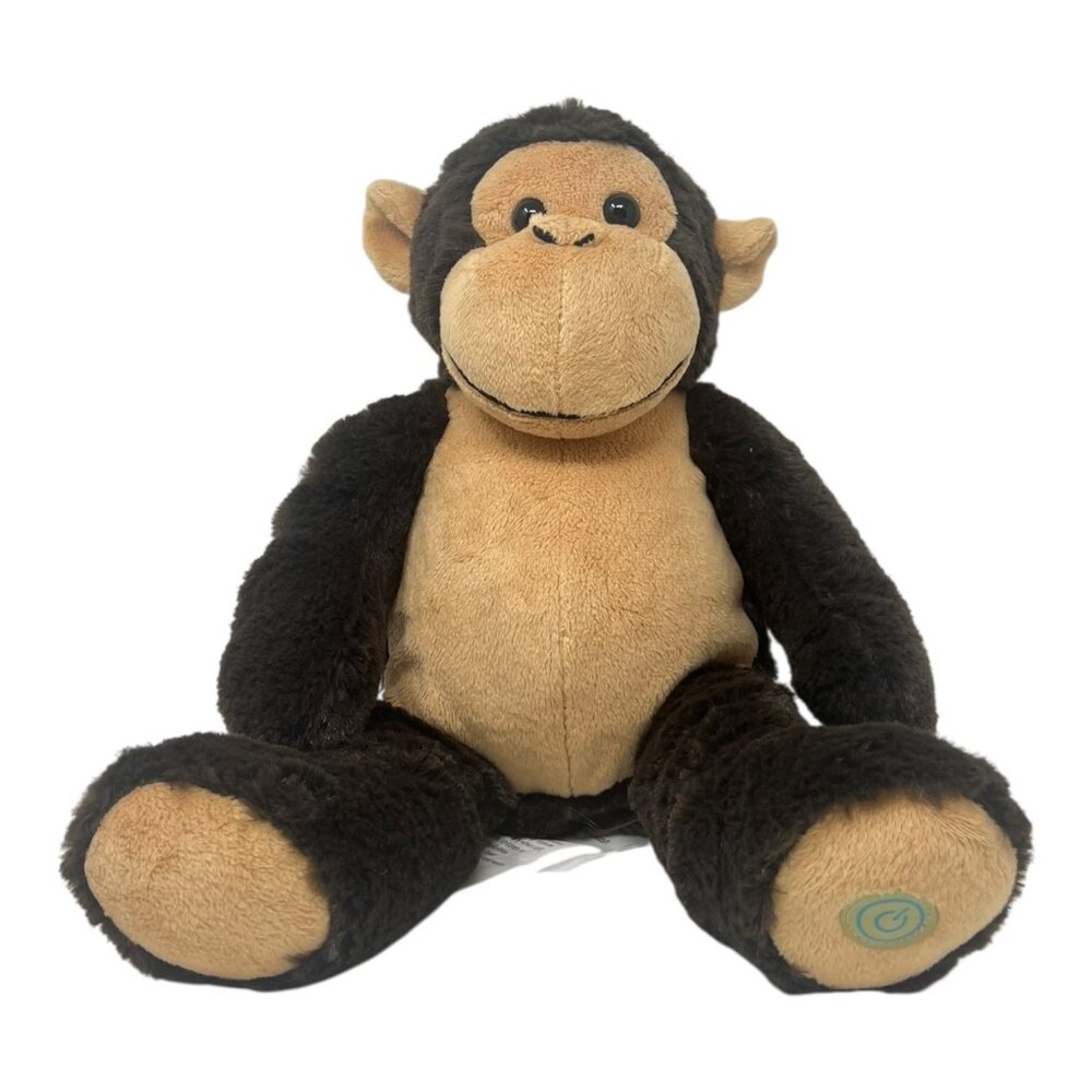 Health Touch Monkey Massaging Vibration Massager Hug Stuffed Animal Plush